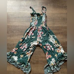 Angie Girls Floral shirt sleeve Jumper size small